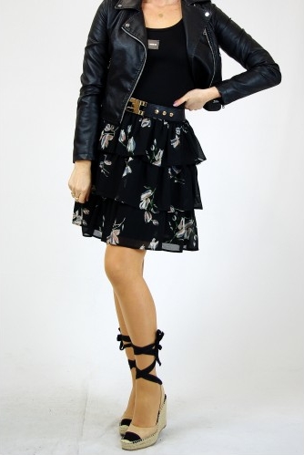 Czarna spódnica Regina Fashion mini
