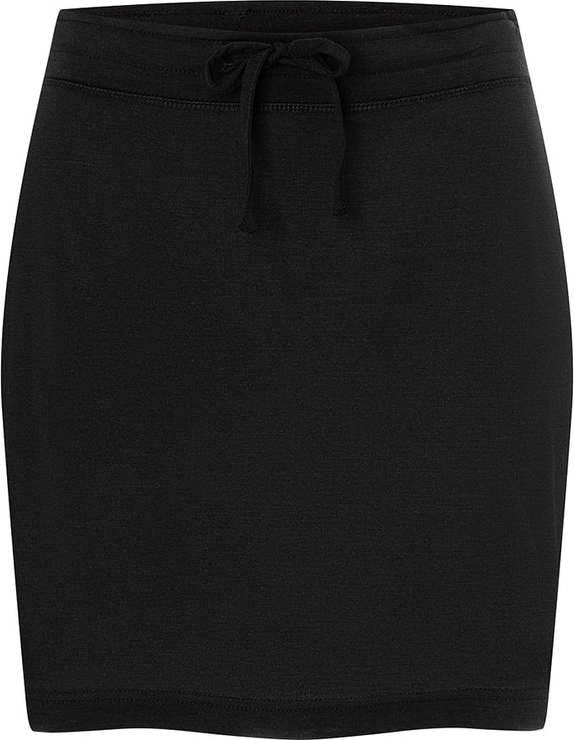 Czarna spódnica super.natural z wełny mini