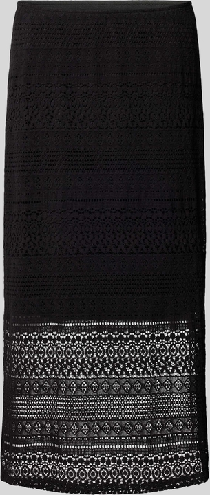 Czarna spódnica Vero Moda z bawełny midi