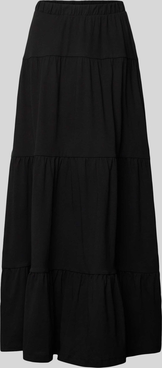 Czarna spódnica Vero Moda z bawełny midi