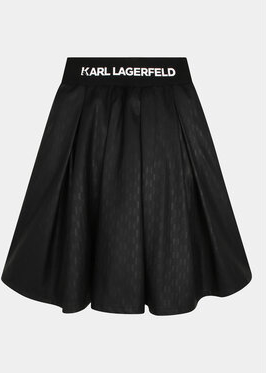 Czarna spódniczka dziewczęca Karl Lagerfeld