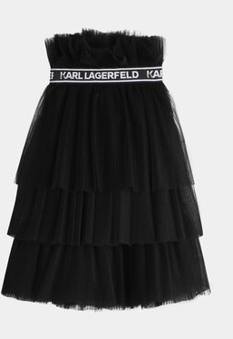 Czarna spódniczka dziewczęca Karl Lagerfeld