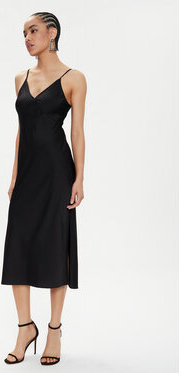 Czarna sukienka Armani Exchange midi