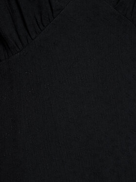 Czarna sukienka Billabong z krótkim rękawem