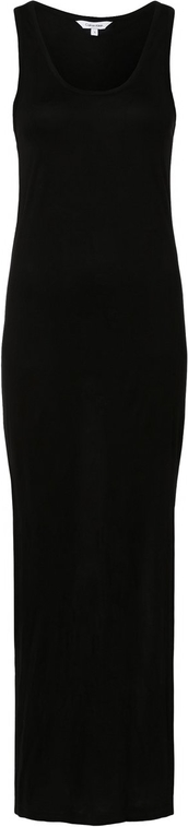 Czarna sukienka Calvin Klein z dżerseju