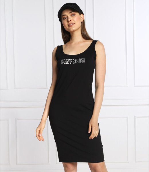 Czarna sukienka DKNY