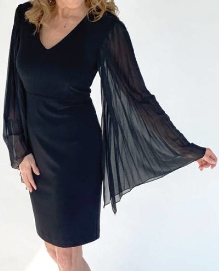 Czarna sukienka Frank Lyman mini