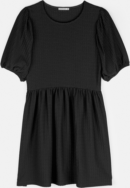 Czarna sukienka Gate w stylu casual mini