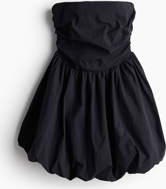 Czarna sukienka H & M mini bez rękawów w stylu casual