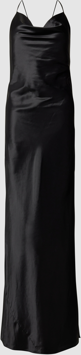 Czarna sukienka Jake*s z dekoltem w kształcie litery v maxi na ramiączkach
