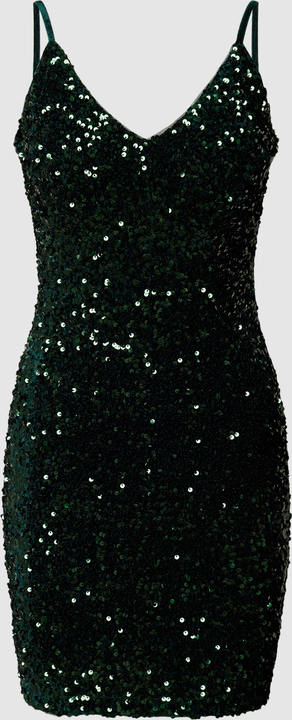 Czarna sukienka Jake*s z dekoltem w kształcie litery v mini