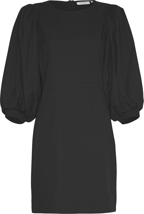Czarna sukienka Moss Copenhagen z długim rękawem mini w stylu casual