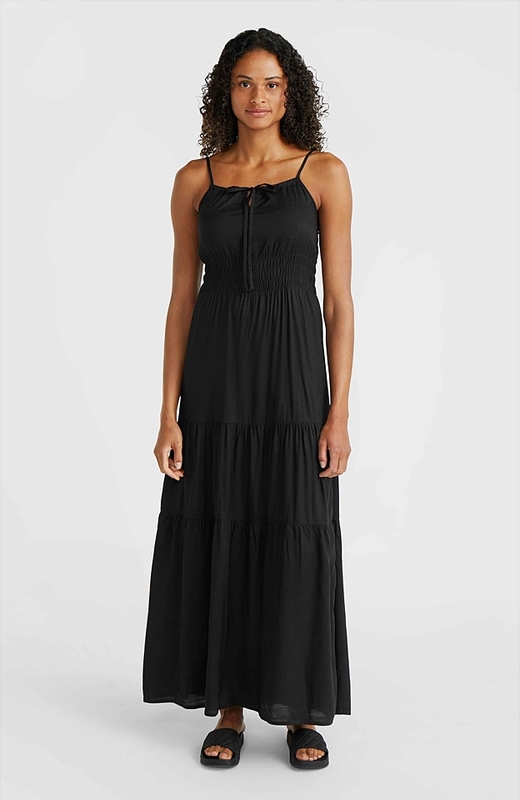 Czarna sukienka O´neill rozkloszowana