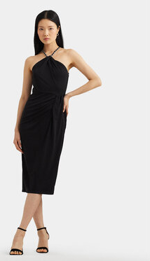 Czarna sukienka Ralph Lauren