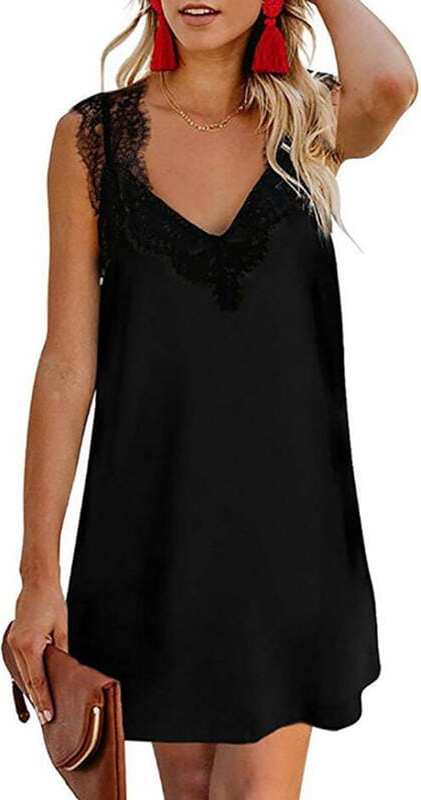 Czarna sukienka Sandbella mini
