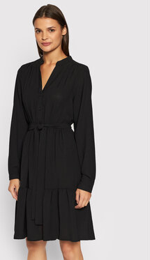 Czarna sukienka Selected Femme w stylu casual mini
