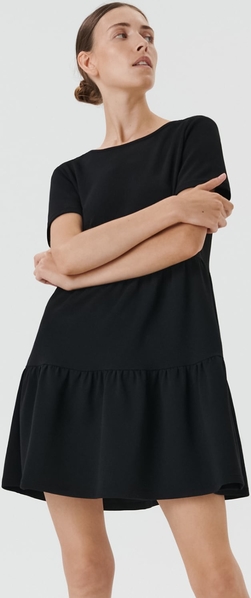 Czarna sukienka Sinsay w stylu casual mini