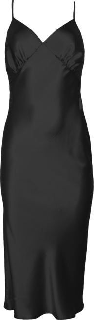 Czarna sukienka SO FLUFFY mini z dekoltem w kształcie litery v z jedwabiu