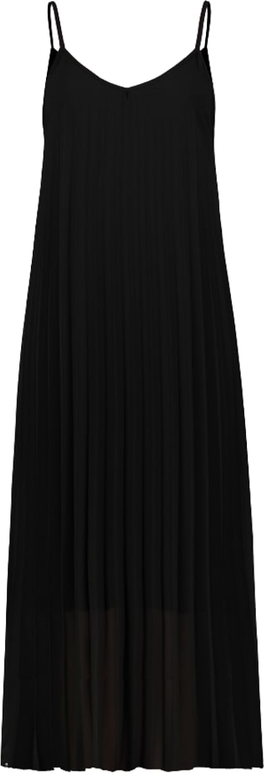 Czarna sukienka SUBLEVEL w stylu casual z dekoltem w kształcie litery v