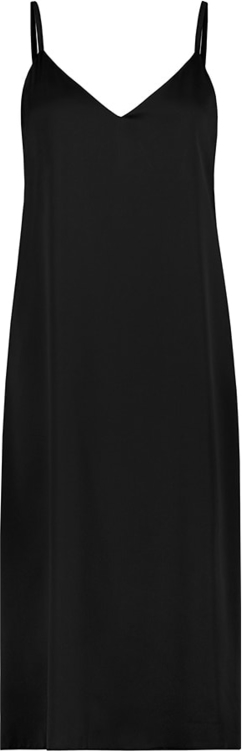 Czarna sukienka SUBLEVEL z dekoltem w kształcie litery v na ramiączkach mini