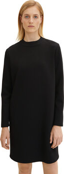 Czarna sukienka Tom Tailor mini prosta w stylu casual