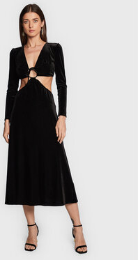 Czarna sukienka Undress Code z długim rękawem