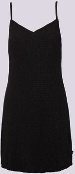 Czarna sukienka Vans w stylu casual z dekoltem w kształcie litery v na ramiączkach