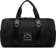 Czarna torba podróżna Karl Lagerfeld
