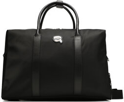 Czarna torba podróżna Karl Lagerfeld