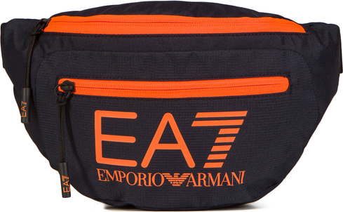 Czarna torba sportowa Emporio Armani z tkaniny