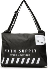 Czarna torba sportowa Hxtn Supply