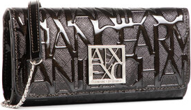 Czarna torebka Armani Exchange mała na ramię