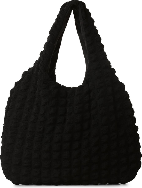 Czarna torebka Aygill`s duża w wakacyjnym stylu na ramię