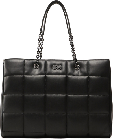 Czarna torebka Calvin Klein duża na ramię