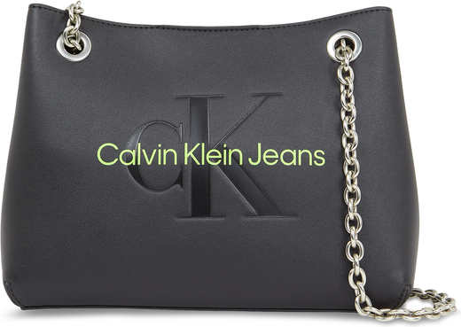 Czarna torebka Calvin Klein mała na ramię