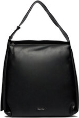 Czarna torebka Calvin Klein na ramię duża