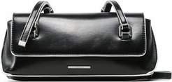 Czarna torebka Calvin Klein na ramię w młodzieżowym stylu