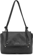 Czarna torebka Calvin Klein w stylu casual na ramię średnia