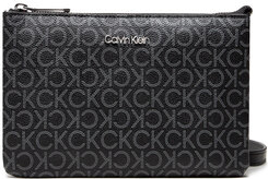 Czarna torebka Calvin Klein z nadrukiem w młodzieżowym stylu