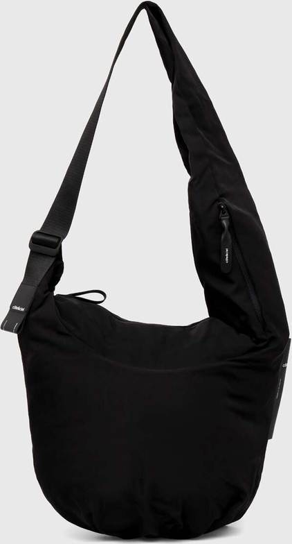 Czarna torebka Cote&ciel na ramię duża w stylu casual