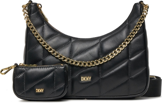 Czarna torebka DKNY matowa