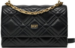 Czarna torebka DKNY na ramię