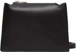 Czarna torebka Furla matowa w młodzieżowym stylu średnia