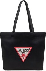 Czarna torebka Guess na ramię