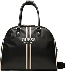 Czarna torebka Guess średnia matowa do ręki