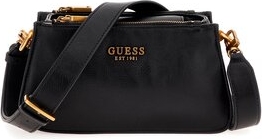Czarna torebka Guess w młodzieżowym stylu matowa
