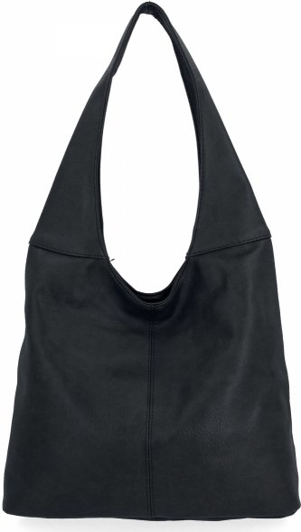 Czarna torebka Hernan duża w stylu glamour