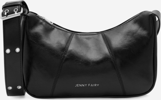 Czarna torebka Jenny Fairy matowa średnia na ramię