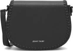 Czarna torebka Jenny Fairy matowa w młodzieżowym stylu na ramię