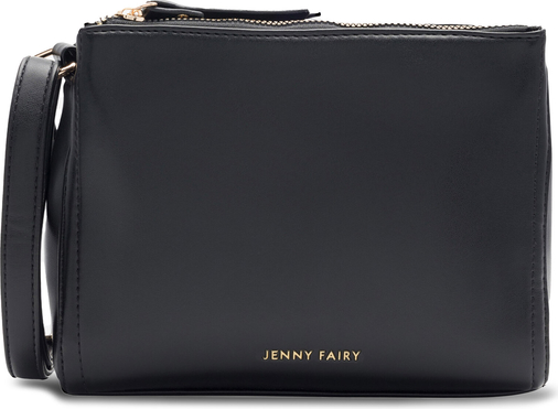 Czarna torebka Jenny Fairy na ramię średnia w młodzieżowym stylu